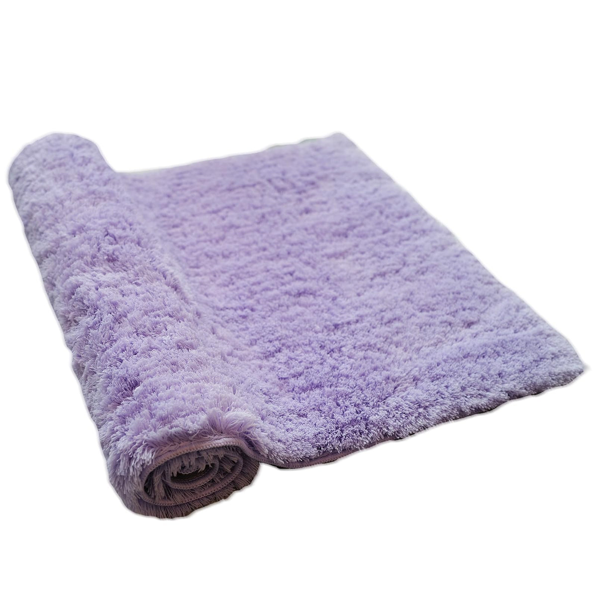 CozeCube Yellow Shaggy Bath Mat 36"x24" Non Slip Washable Rug