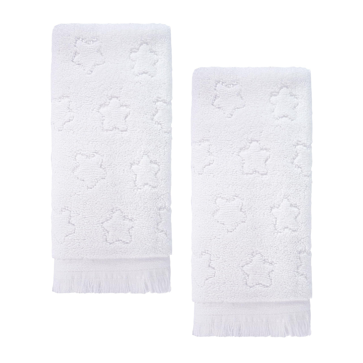 Luxury Decorative Hand Towels Bathroom: Boho Home Deco (Cream, 14"x30")