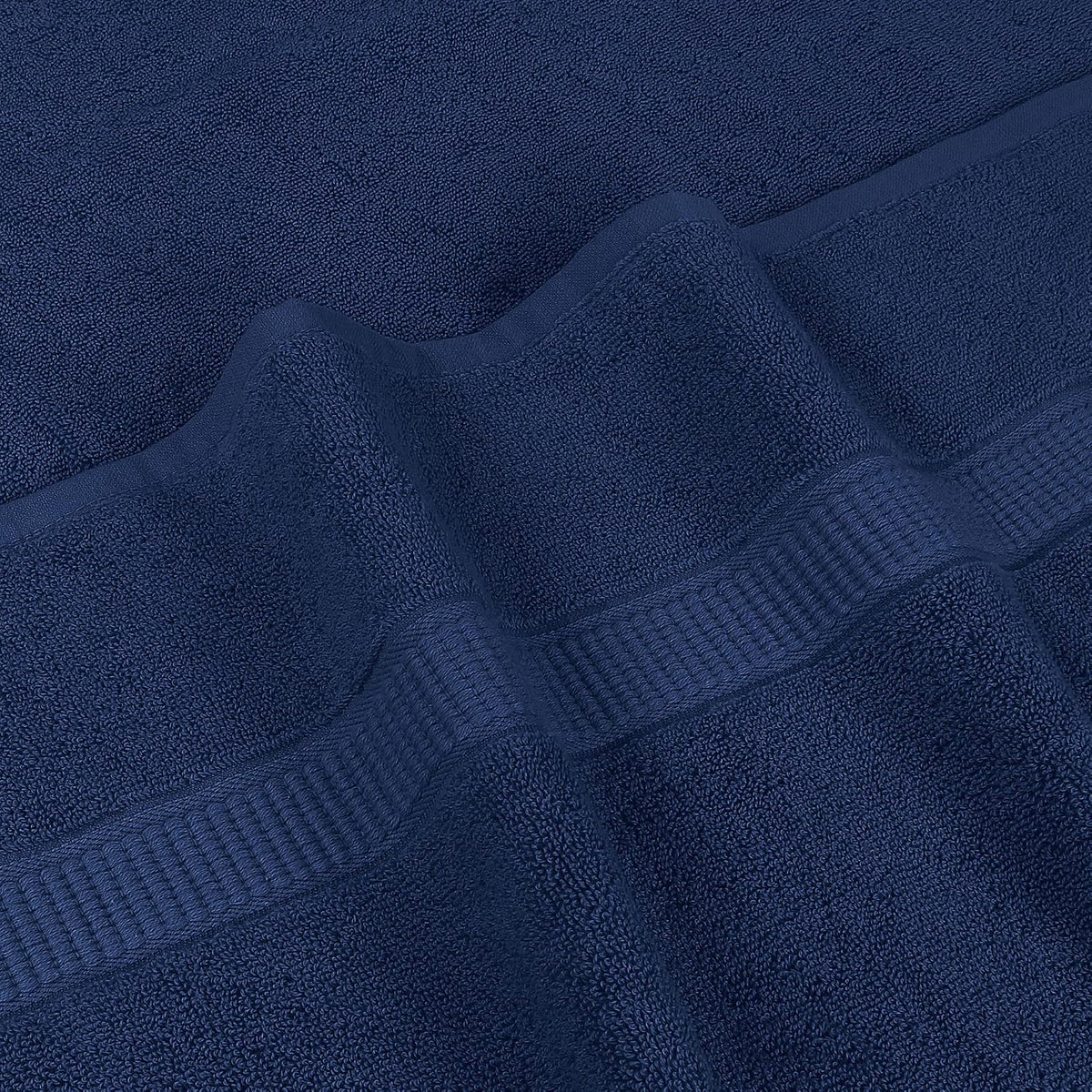 Utopia Towels Jumbo Bath Sheets, 2 Pack, 35x70 in, 600 GSM Cotton, Navy