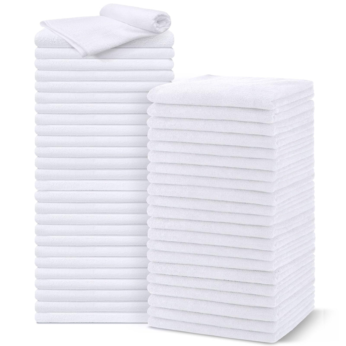 UNIMADE Salon Towels 24 Pack, Microfiber Barber Towels Bulk