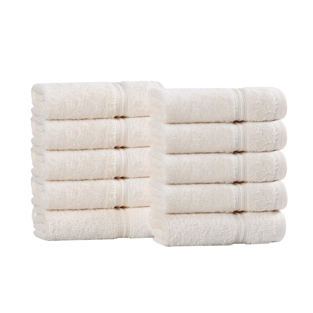 Superior Egyptian Cotton 6-Piece Towel Set, Bathroom Essentials, Towels For Bathroom, Apartment, Airbnb, Guest Bath, Face, Hand, Bath Towels, Washcloths, Absorbent, Fast Drying, Sage