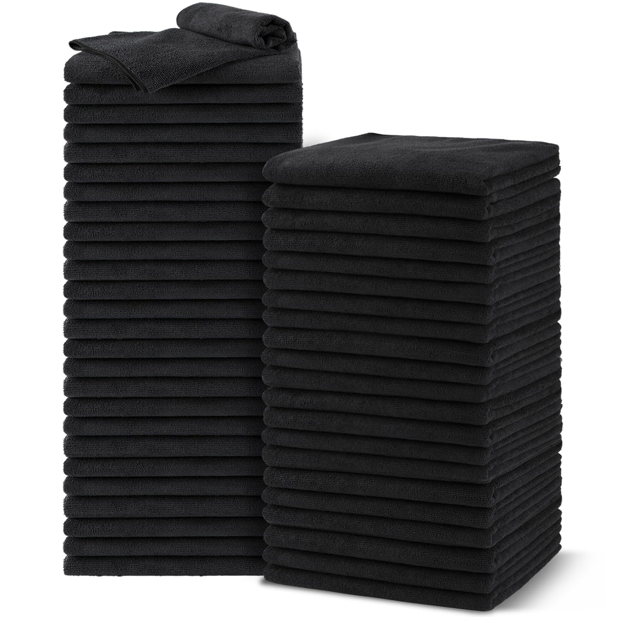UNIMADE Salon Towels 24 Pack, Microfiber Barber Towels Bulk