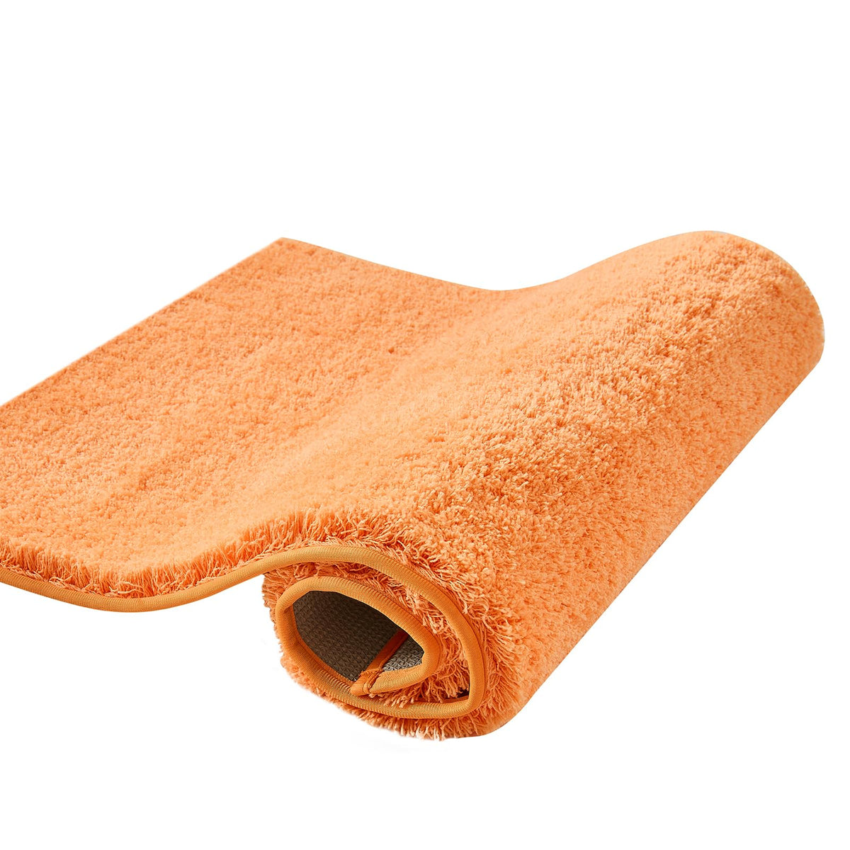 CozeCube Yellow Shaggy Bath Mat 36"x24" Non Slip Washable Rug
