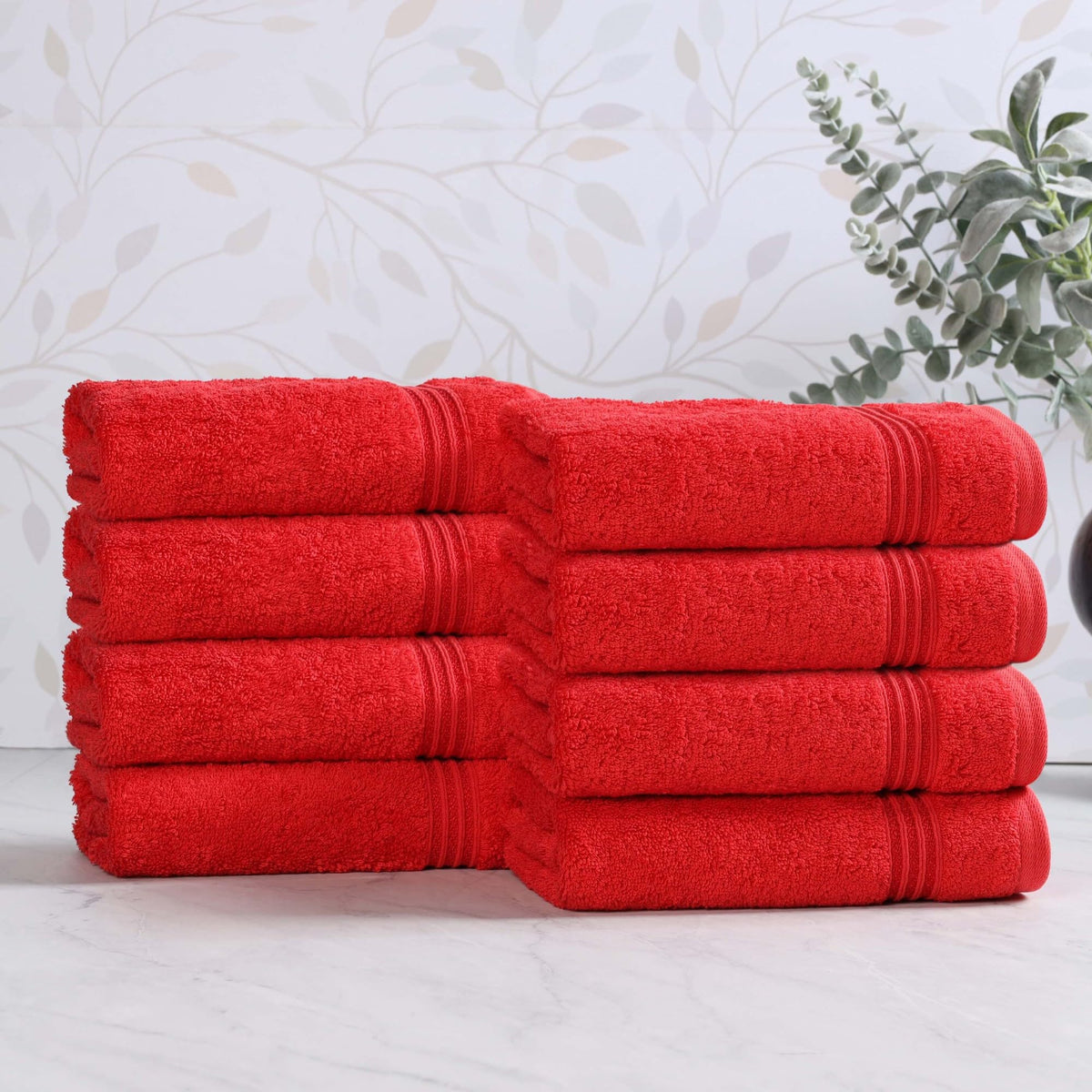 Superior Egyptian Cotton 6-Piece Towel Set, Bathroom Essentials, Towels For Bathroom, Apartment, Airbnb, Guest Bath, Face, Hand, Bath Towels, Washcloths, Absorbent, Fast Drying, Sage