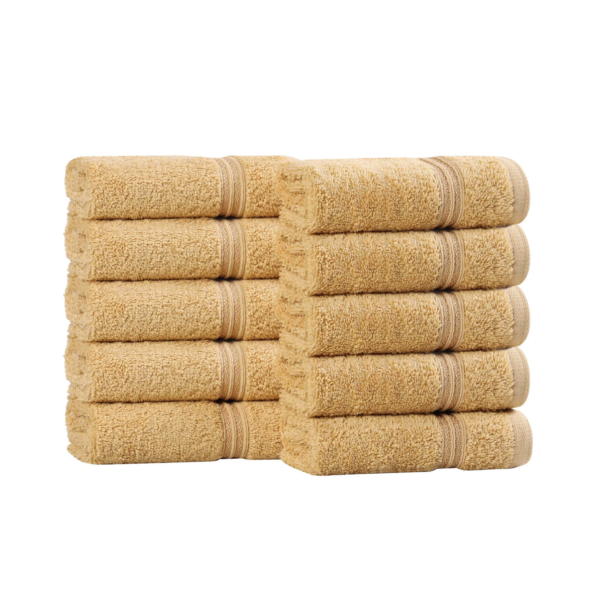 Superior Egyptian Cotton 6-Piece Towel Set, Bathroom Essentials, Towels For Bathroom, Apartment, Airbnb, Guest Bath, Face, Hand, Bath Towels, Washcloths, Absorbent, Fast Drying, Sage