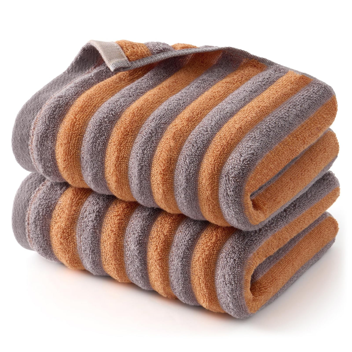 ecolook Striped Hand Towels for Bathroom and Kitchen
