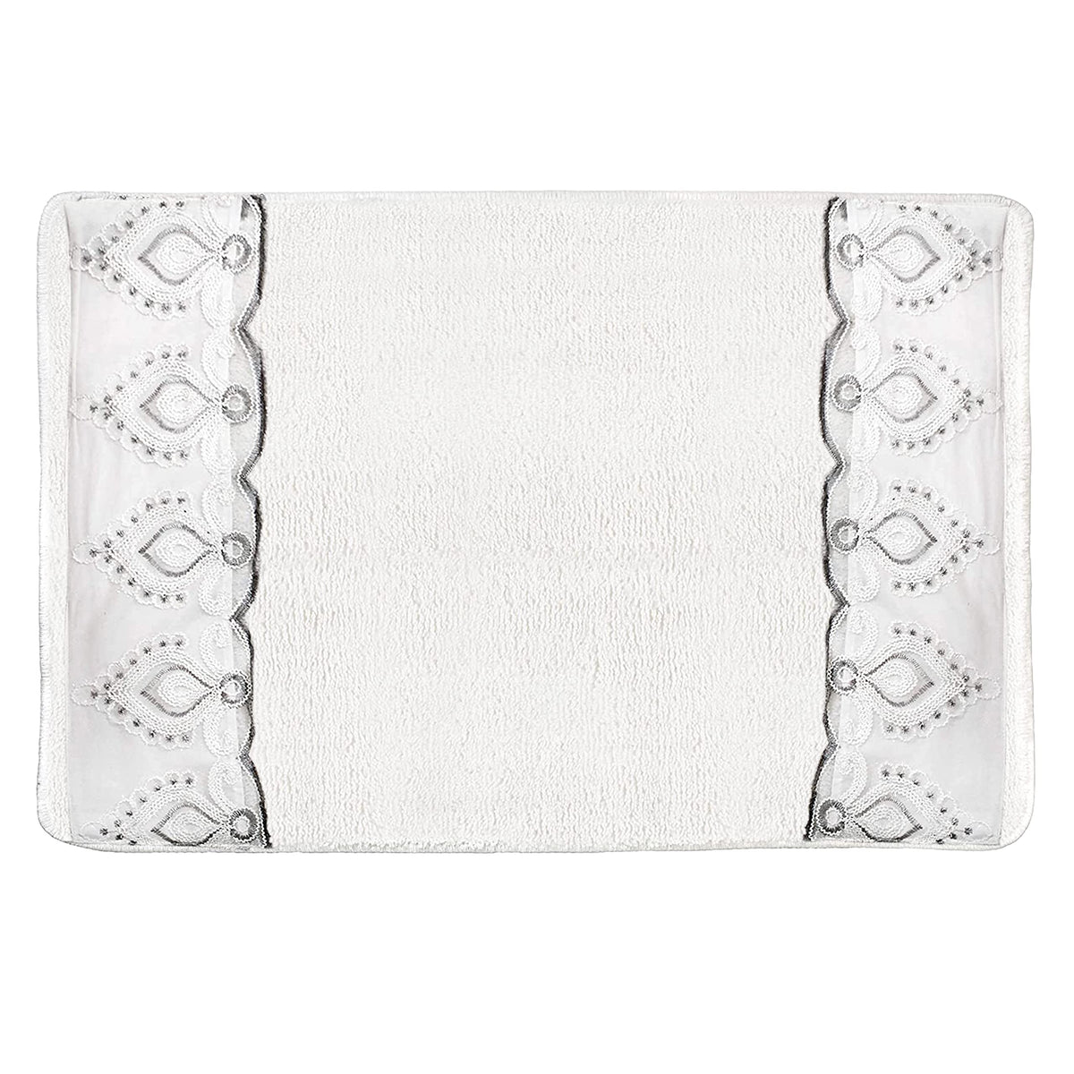 Zahari Home Elegant Rose Classic Luxury Bath Towel Set - 3 Piece Towel Set - Bath Towel, Hand Towel and Wash Towel for Contemporary Bathroom Decor