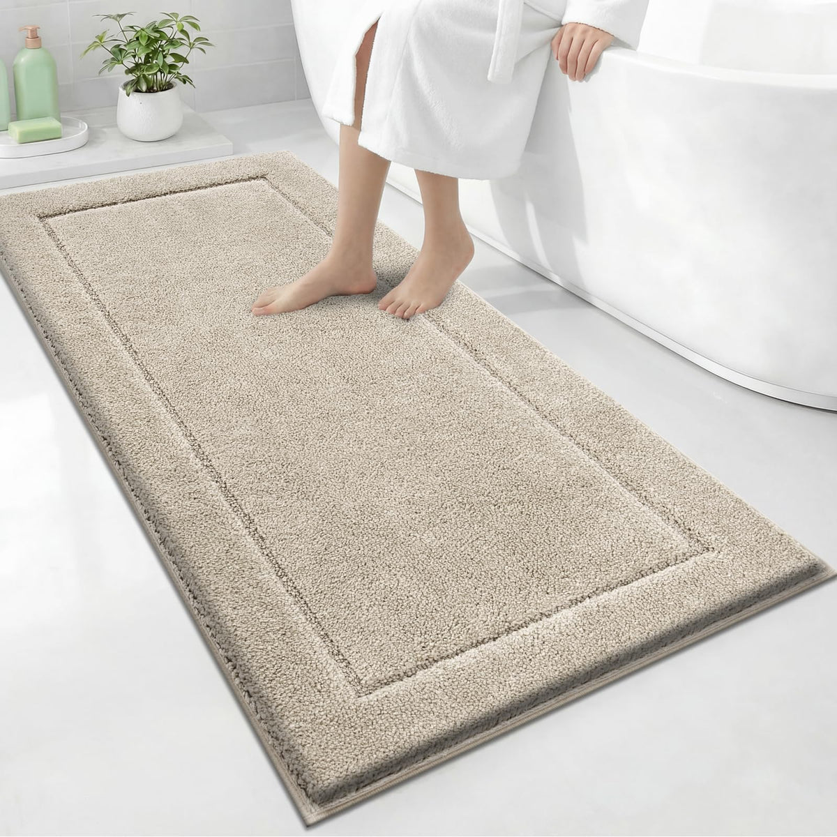 Extra Soft Bathroom Rug 24" x 36", Bath Mat, Throw Rug for Kitchen