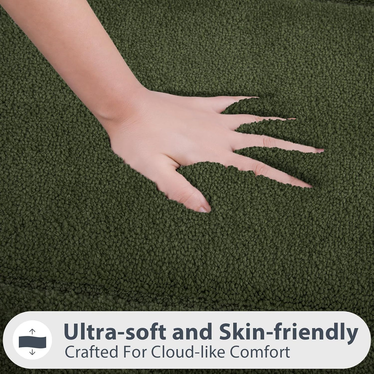 Extra Soft Bathroom Rug 24" x 36", Bath Mat, Throw Rug for Kitchen