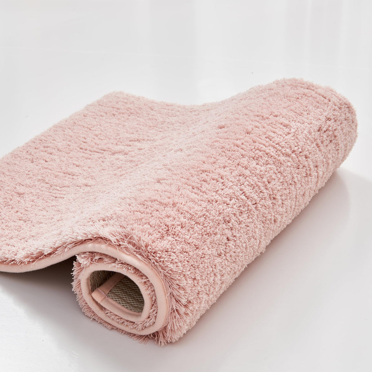 CozeCube Yellow Shaggy Bath Mat 36"x24" Non Slip Washable Rug