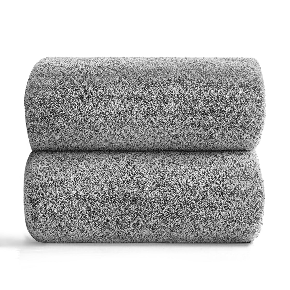 18 Piece Bath Towels Set,100% Microfiber Family Bathroom Towel with Hanging Loops-6 Bath Towels,6 Hand Towels,6 Washcloths,Quick Dry Highly Absorbent Shower Towel for Bathroom,Hotel,Spa-Dark Purple
