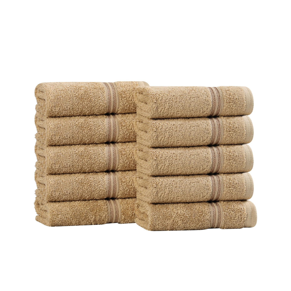 Superior Egyptian Cotton 6-Piece Towel Set, Bathroom Essentials, Towels For Bathroom, Apartment, Airbnb, Guest Bath, Face, Hand, Bath Towels, Washcloths, Absorbent, Fast Drying, Sage
