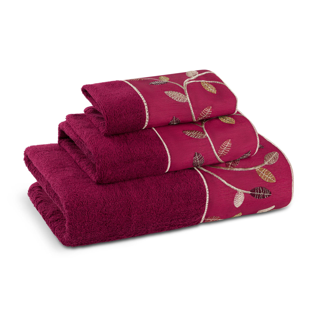 Zahari Home 3 Piece Bath Towels Set for Bathroom, Bath, Hand & Wash Cloths, Decorative Stylish Plush Cotton Washcloths - Showering, Face & Body Washing, Airbnb Essentials & Host Accessories, Beige
