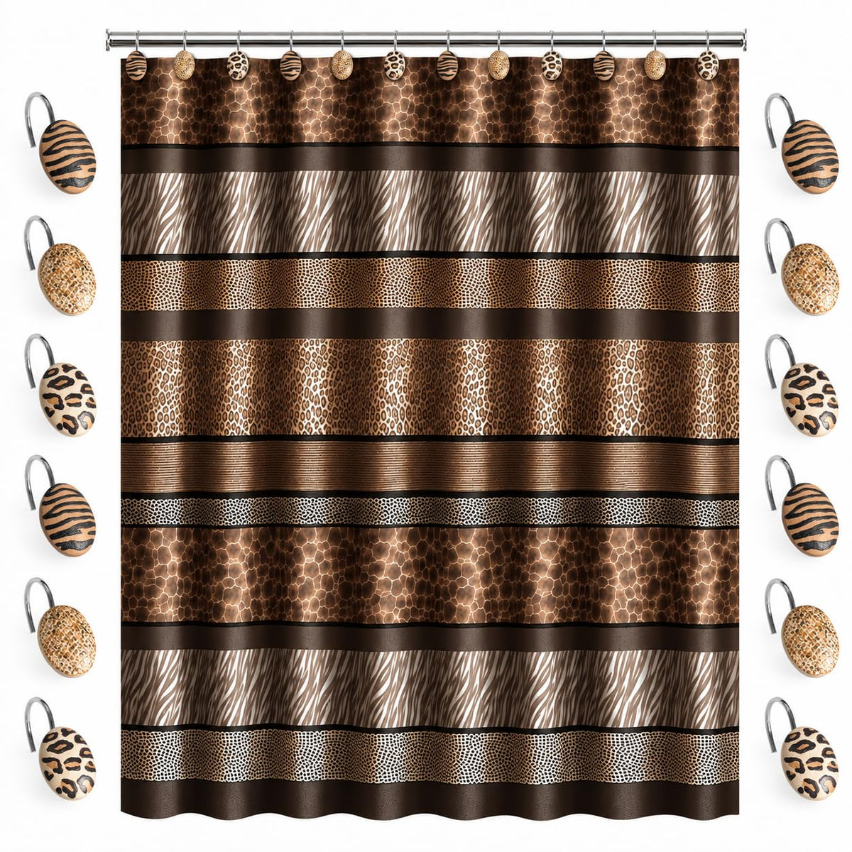Zahari Home Elegant Rose Classic Luxury Bath Towel Set - 3 Piece Towel Set - Bath Towel, Hand Towel and Wash Towel for Contemporary Bathroom Decor
