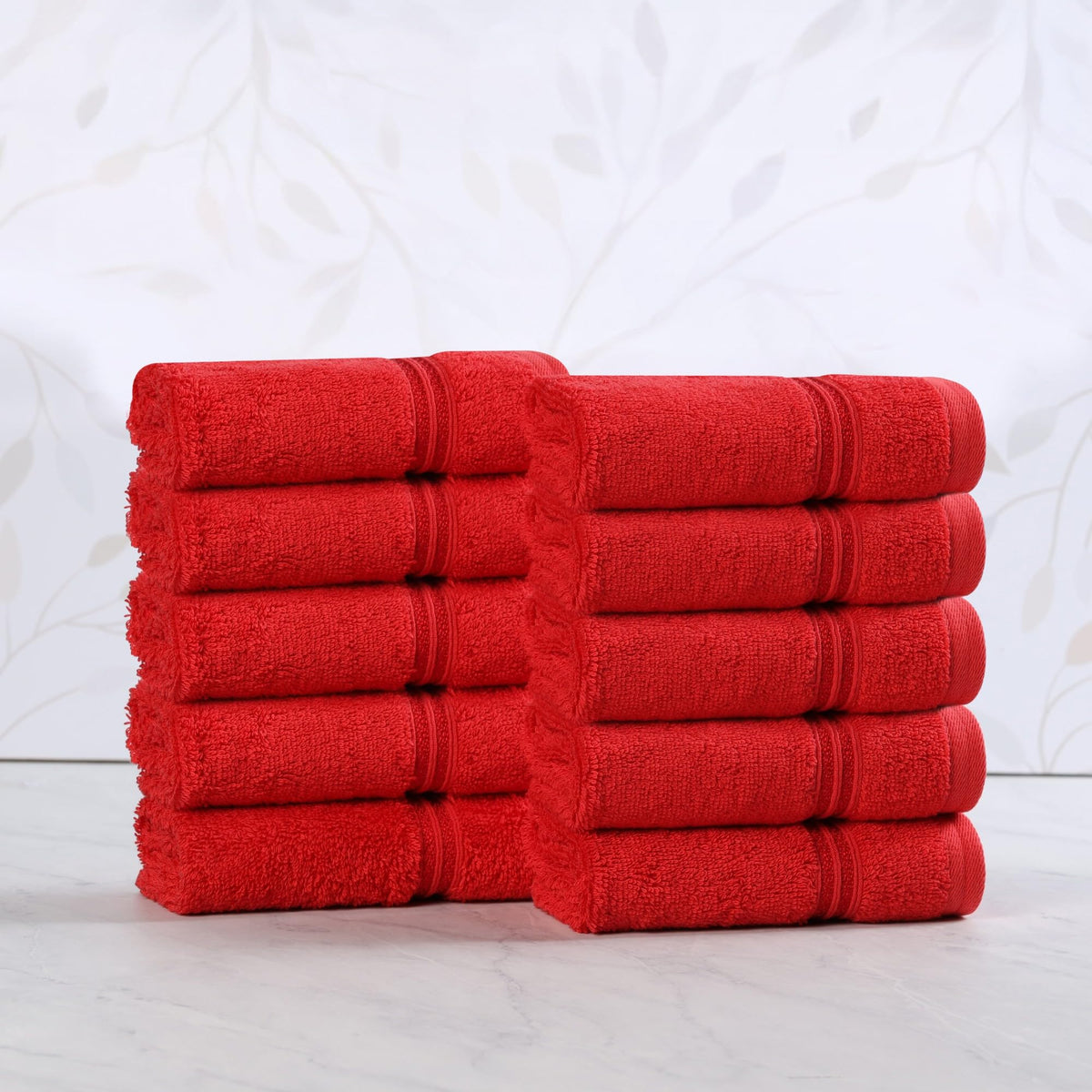 Superior Egyptian Cotton 6-Piece Towel Set, Bathroom Essentials, Towels For Bathroom, Apartment, Airbnb, Guest Bath, Face, Hand, Bath Towels, Washcloths, Absorbent, Fast Drying, Sage