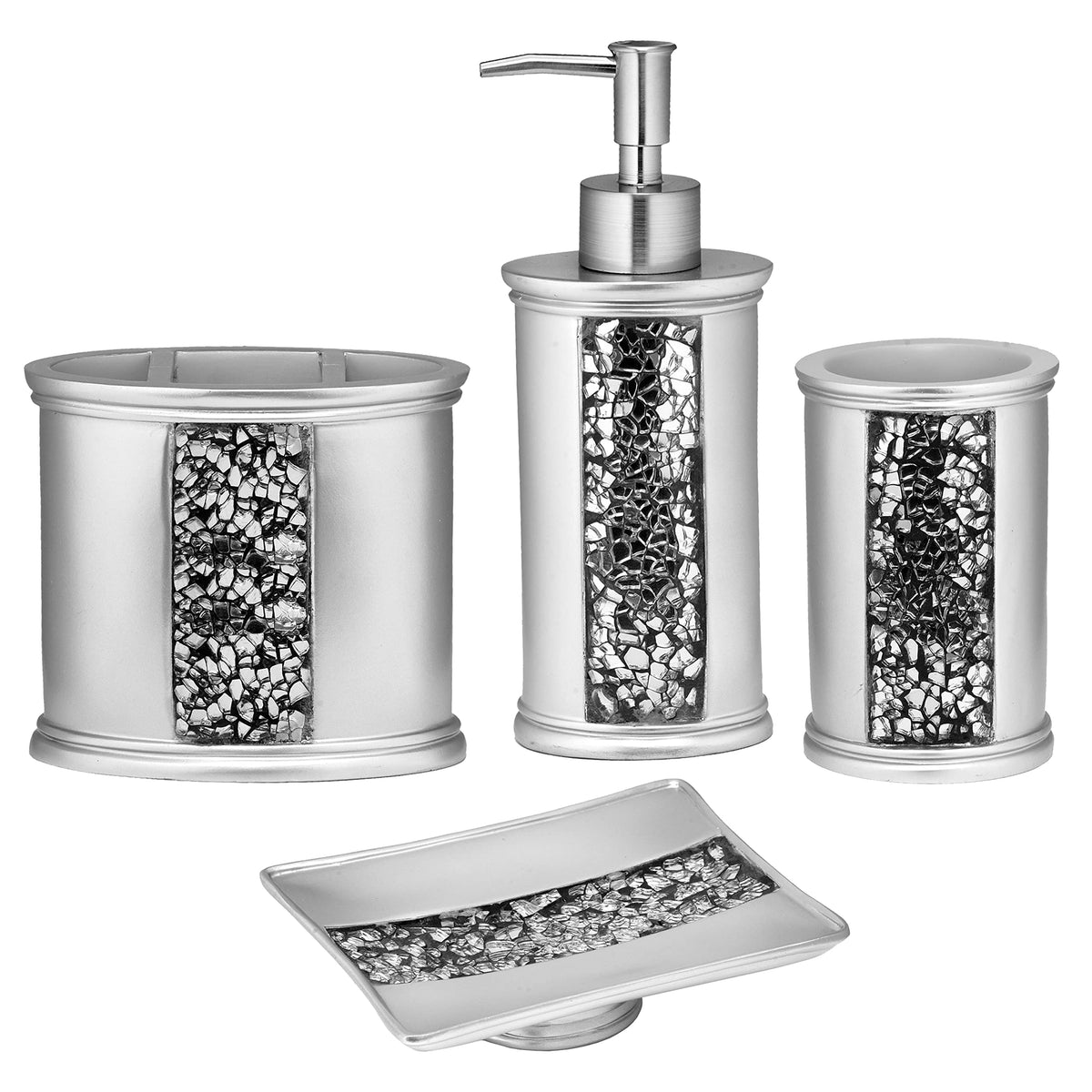 Zahari Home Elegant Rose Classic Luxury Bath Towel Set - 3 Piece Towel Set - Bath Towel, Hand Towel and Wash Towel for Contemporary Bathroom Decor