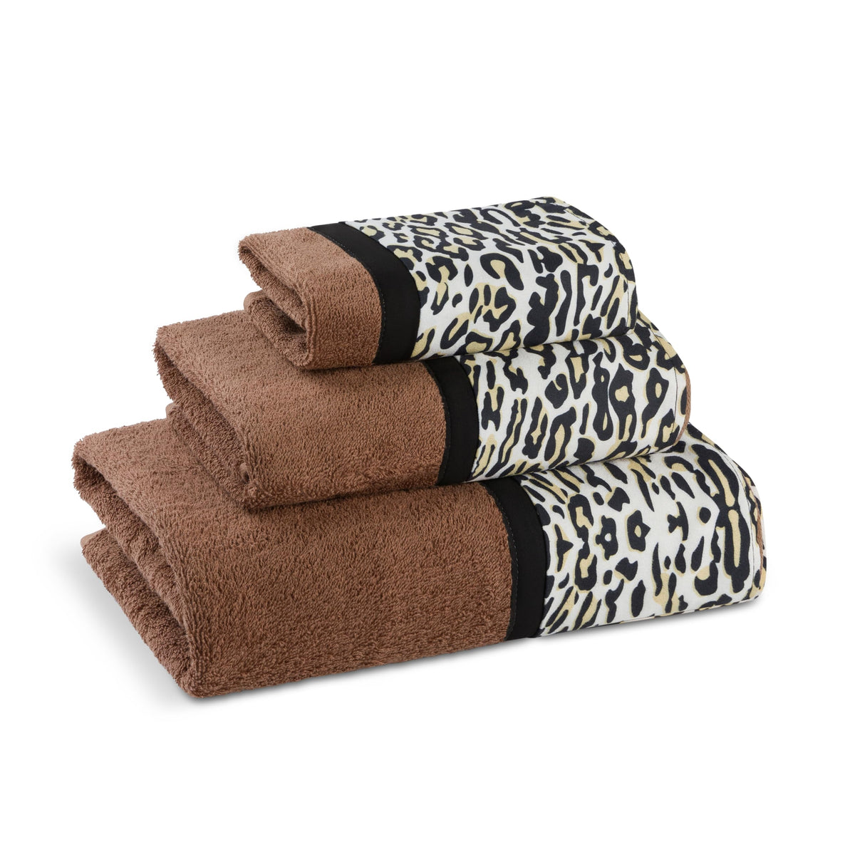 Zahari Home 3 Piece Bath Towels Set for Bathroom, Bath, Hand & Wash Cloths, Decorative Stylish Plush Cotton Washcloths - Showering, Face & Body Washing, Airbnb Essentials & Host Accessories, Beige