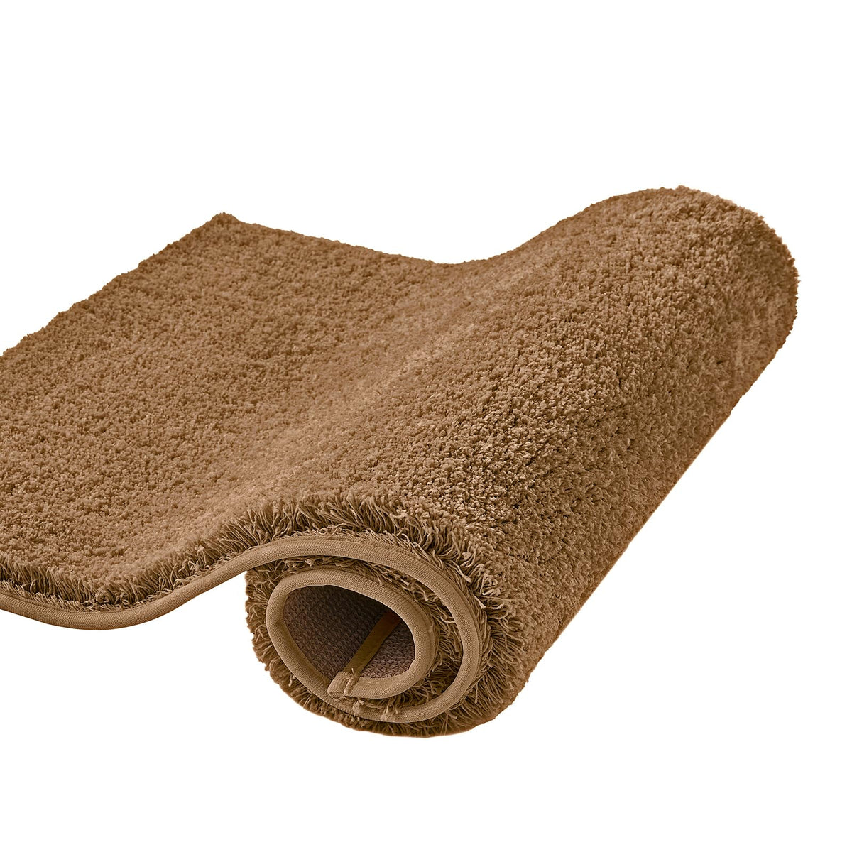 CozeCube Yellow Shaggy Bath Mat 36"x24" Non Slip Washable Rug
