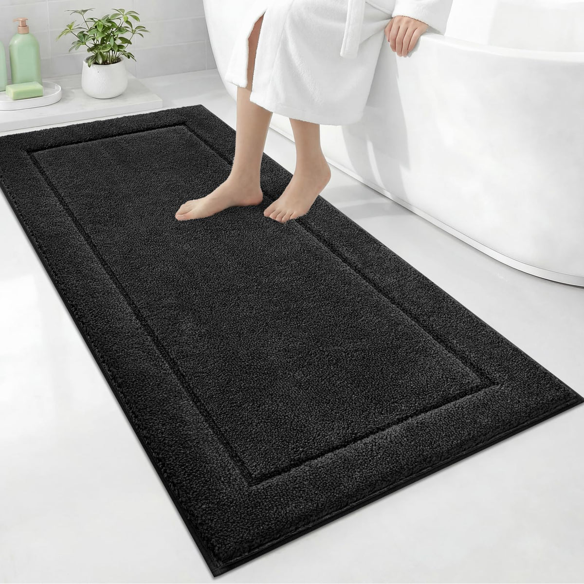 Extra Soft Bathroom Rug 24" x 36", Bath Mat, Throw Rug for Kitchen