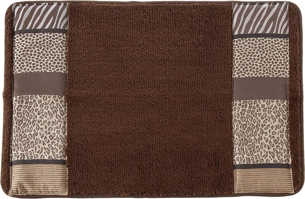 Zahari Home Elegant Rose Classic Luxury Bath Towel Set - 3 Piece Towel Set - Bath Towel, Hand Towel and Wash Towel for Contemporary Bathroom Decor