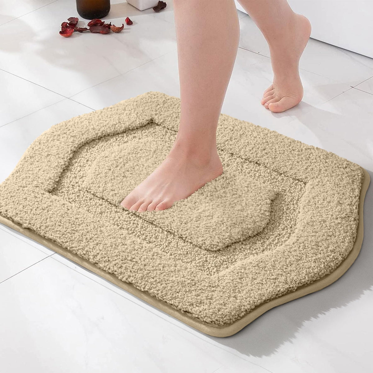 Bathroom Runner Rug, Non Slip Washable Long Bath Mat