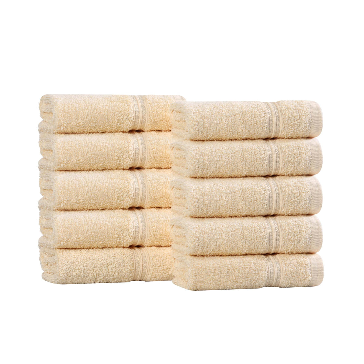 Superior Egyptian Cotton 6-Piece Towel Set, Bathroom Essentials, Towels For Bathroom, Apartment, Airbnb, Guest Bath, Face, Hand, Bath Towels, Washcloths, Absorbent, Fast Drying, Sage