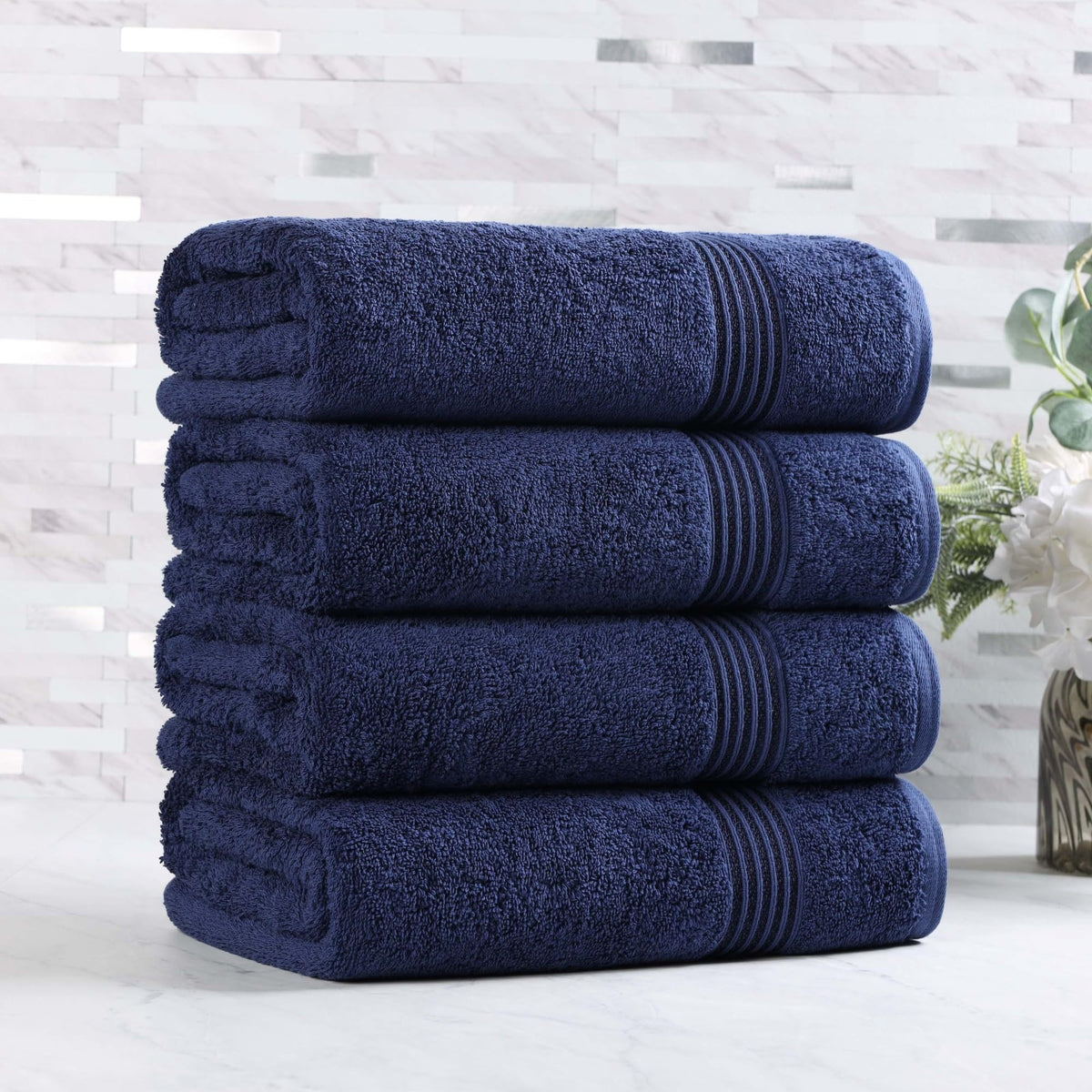 Superior Egyptian Cotton 6-Piece Towel Set, Bathroom Essentials, Towels For Bathroom, Apartment, Airbnb, Guest Bath, Face, Hand, Bath Towels, Washcloths, Absorbent, Fast Drying, Sage