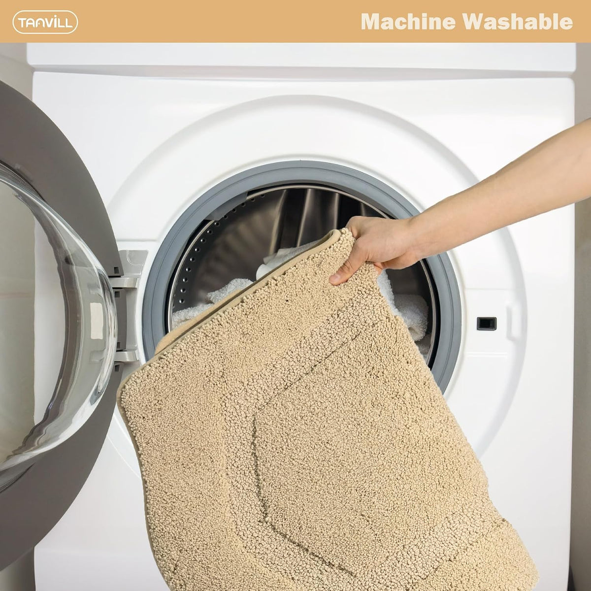 Bathroom Runner Rug, Non Slip Washable Long Bath Mat