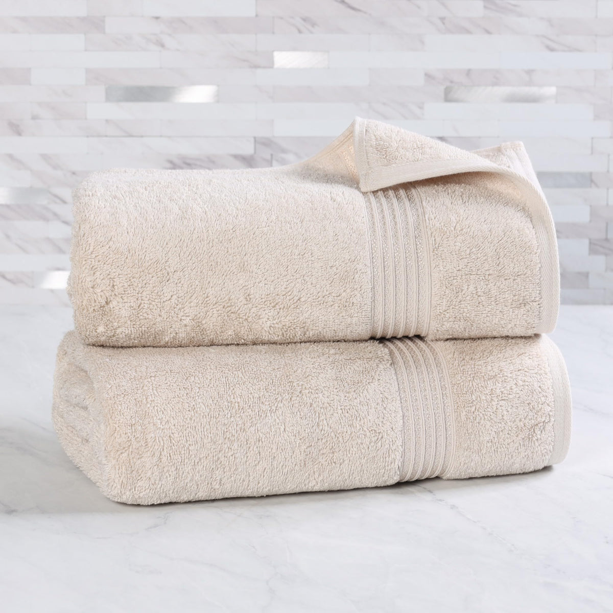 Superior Egyptian Cotton 6-Piece Towel Set, Bathroom Essentials, Towels For Bathroom, Apartment, Airbnb, Guest Bath, Face, Hand, Bath Towels, Washcloths, Absorbent, Fast Drying, Sage
