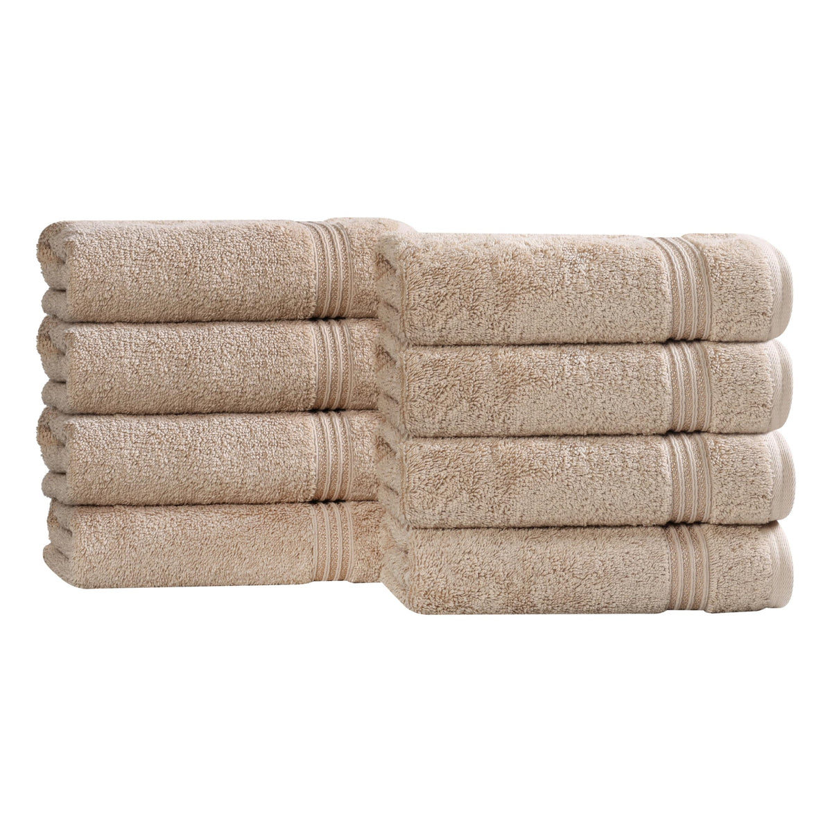 Superior Egyptian Cotton 6-Piece Towel Set, Bathroom Essentials, Towels For Bathroom, Apartment, Airbnb, Guest Bath, Face, Hand, Bath Towels, Washcloths, Absorbent, Fast Drying, Sage