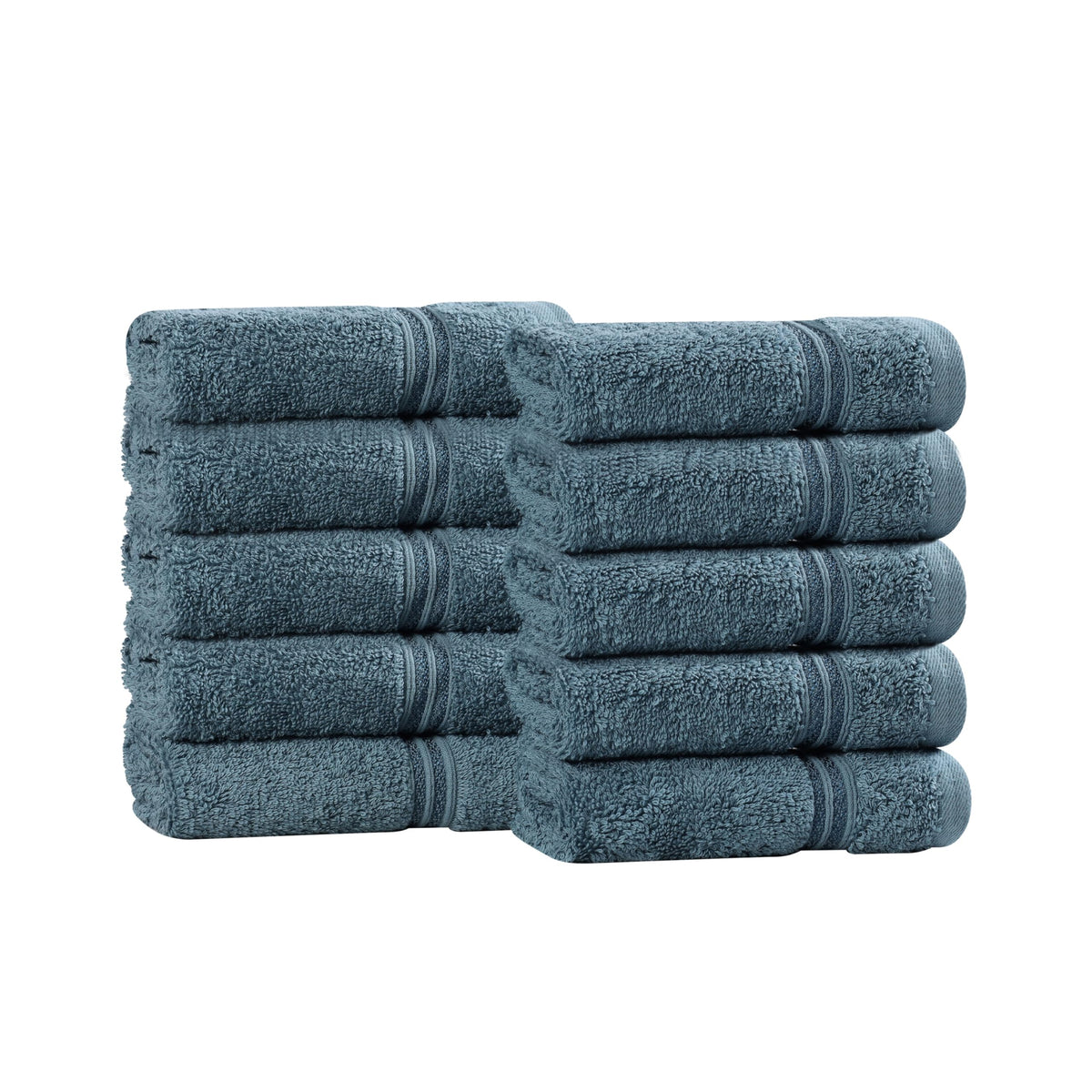 Superior Egyptian Cotton 6-Piece Towel Set, Bathroom Essentials, Towels For Bathroom, Apartment, Airbnb, Guest Bath, Face, Hand, Bath Towels, Washcloths, Absorbent, Fast Drying, Sage